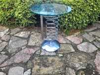 design bauhaus stolik vintage  spirala inspiracja Ingo Maurer