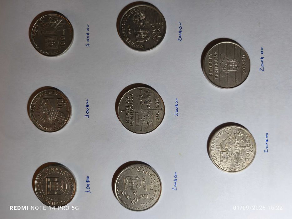 Coleção de moedas