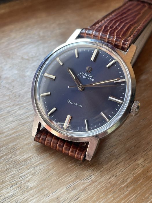 Omega Geneve Automatico azul