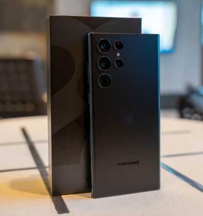 Samsung S22 Ultra 256GB Preto/Black Impecavel c/caixa, fatura e capa