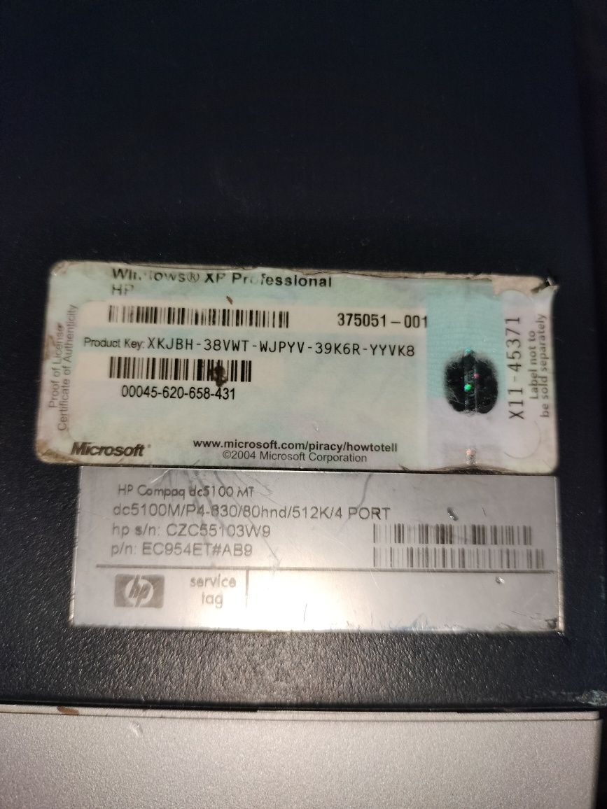 HP Compaq DC5100MT