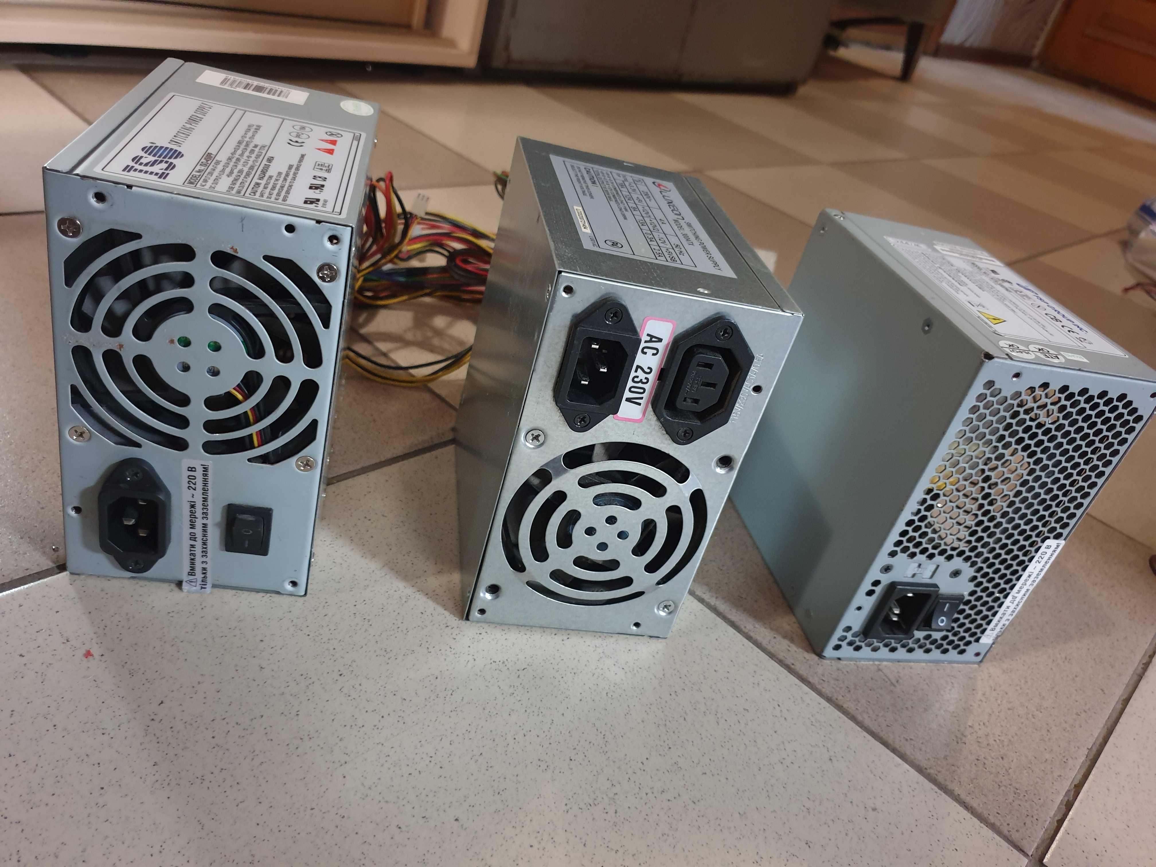 Блоки живлення для комп'ютера 300W ,350W ,400W ,ATX-SM400.Блок питания