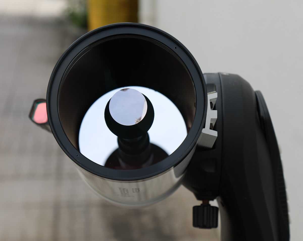 Telescópio Bresser Mak com montagem Celestron NexStar