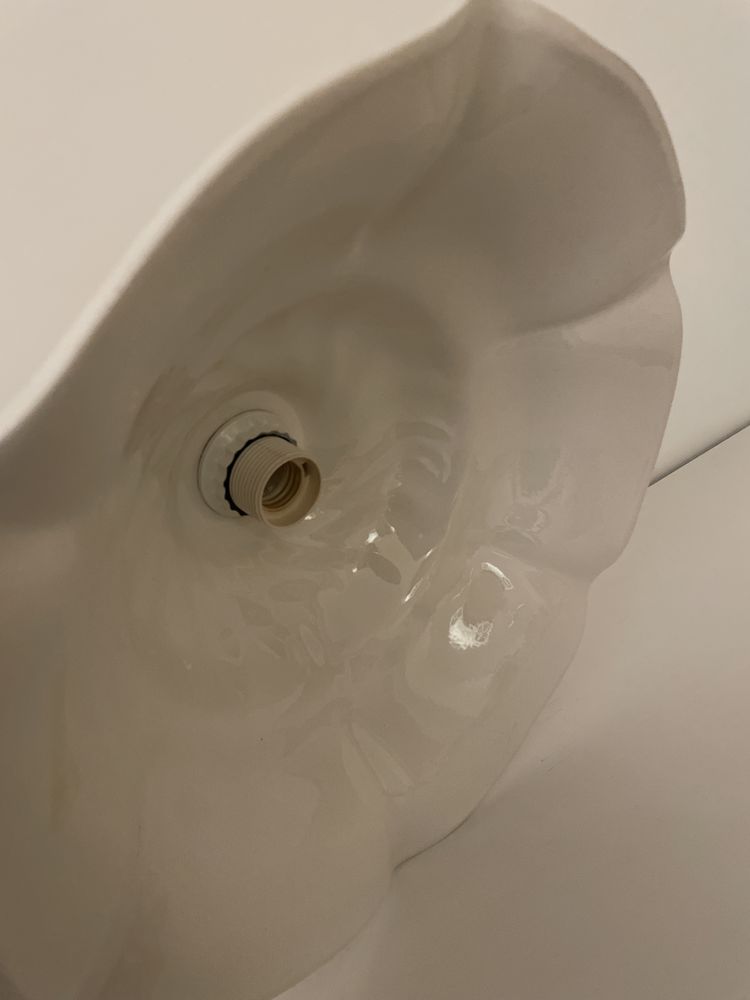 Porcelanowa ceramiczna lampa wisząca, żyrandol