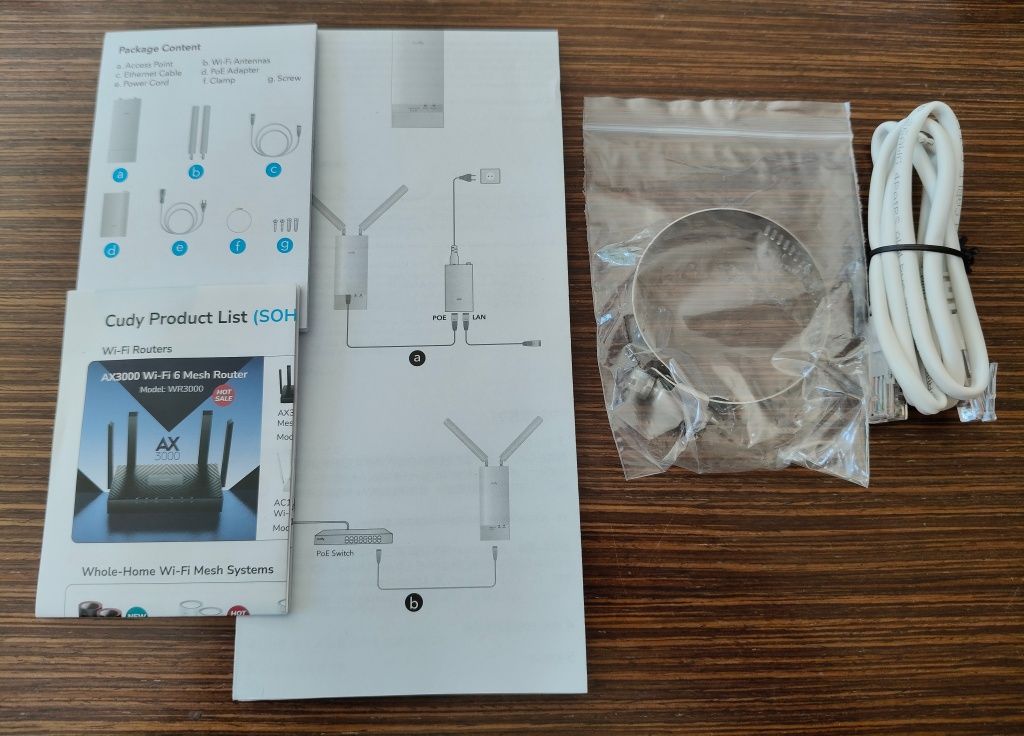 Cudy AP1200 Outdoor Access Point IP65
