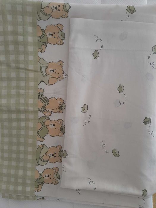 Lençóis cama solteiro (200x90), como novos.