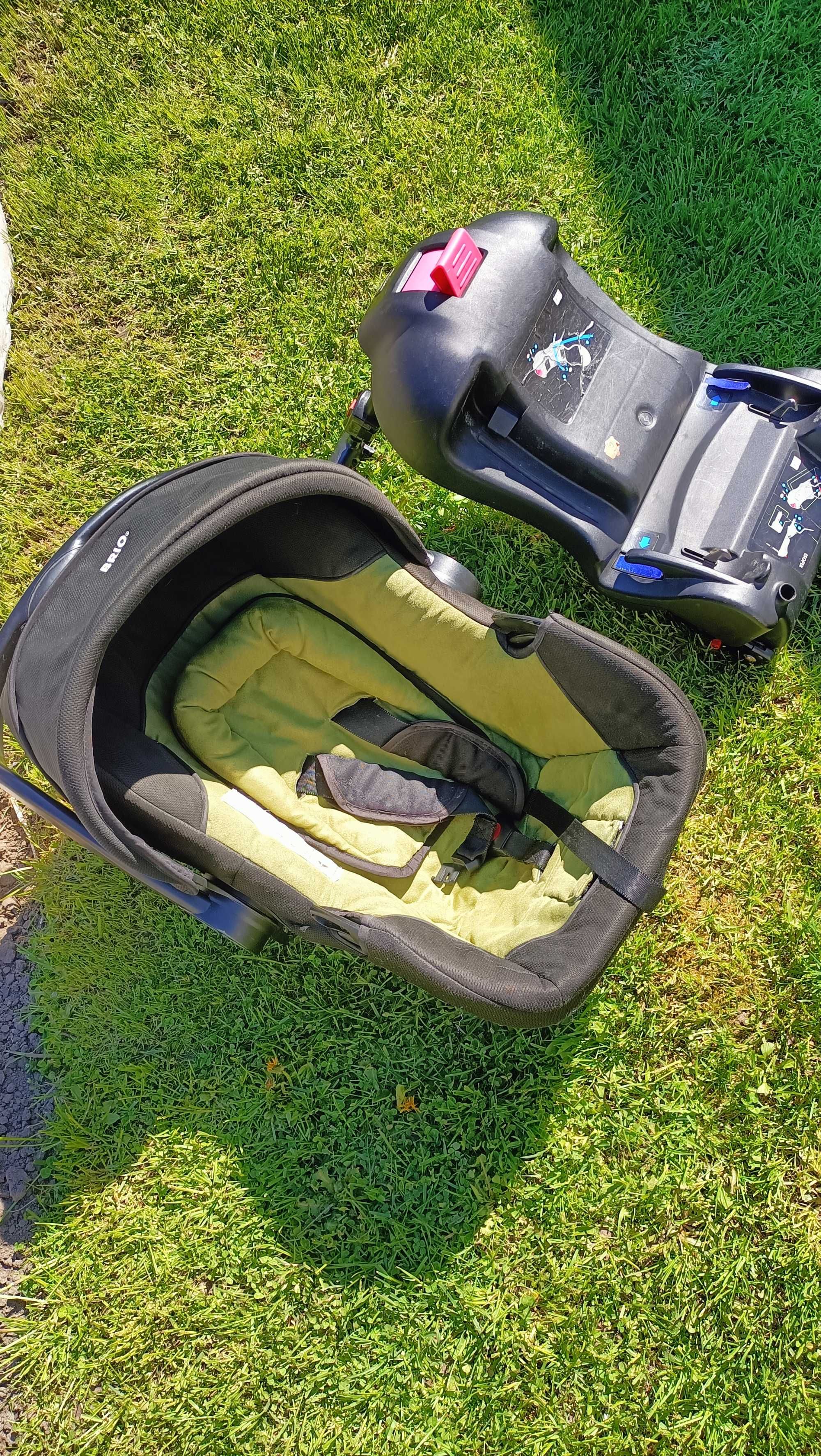 Fotelik BRIO z bazą ISOFIX 0-13 kg