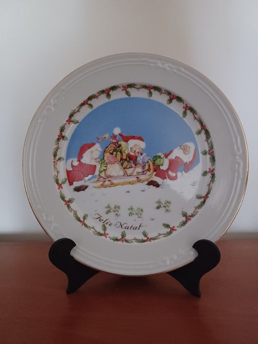 Prato decorativo de Natal
