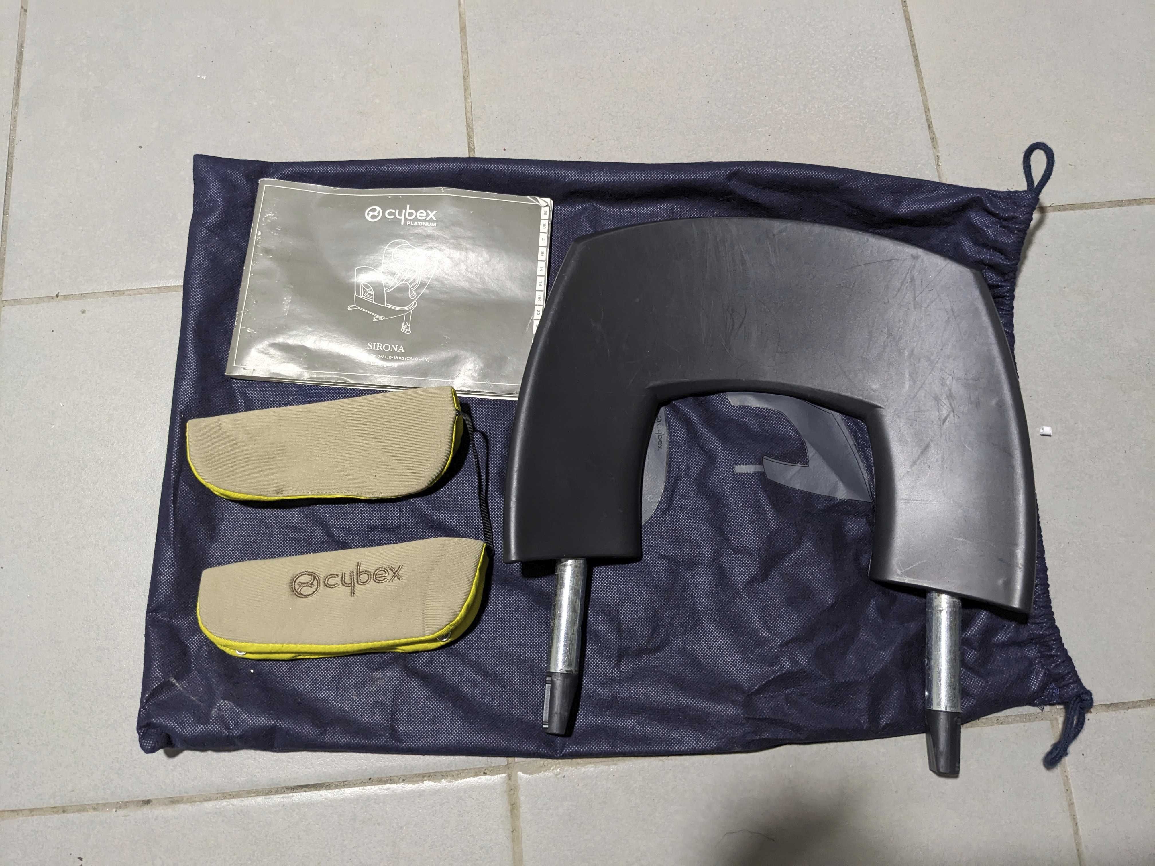 Cybex Sirona Platinum Cadeira Auto Isofix 0+/1 até 18kg