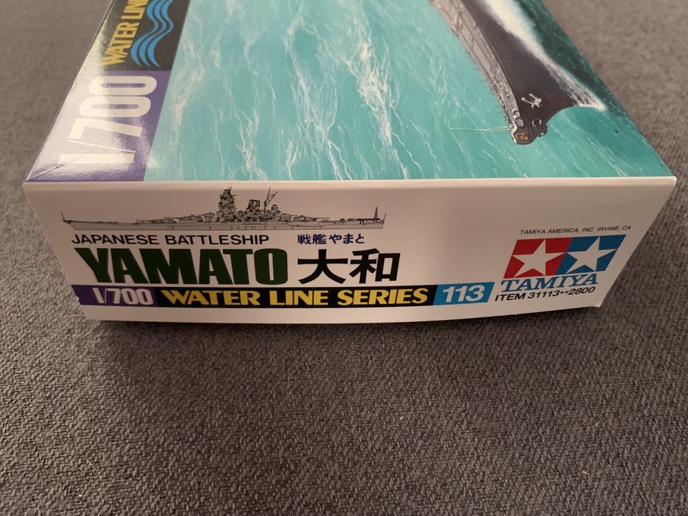 Model plastikowy Tamiya pancernik Yamato