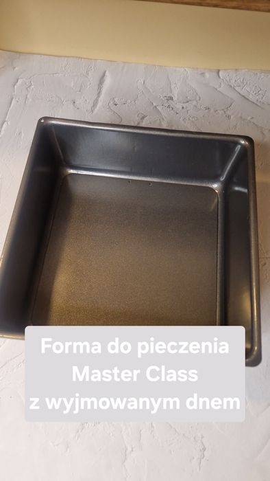 Kwadratowe formy do pieczenia Master Class
