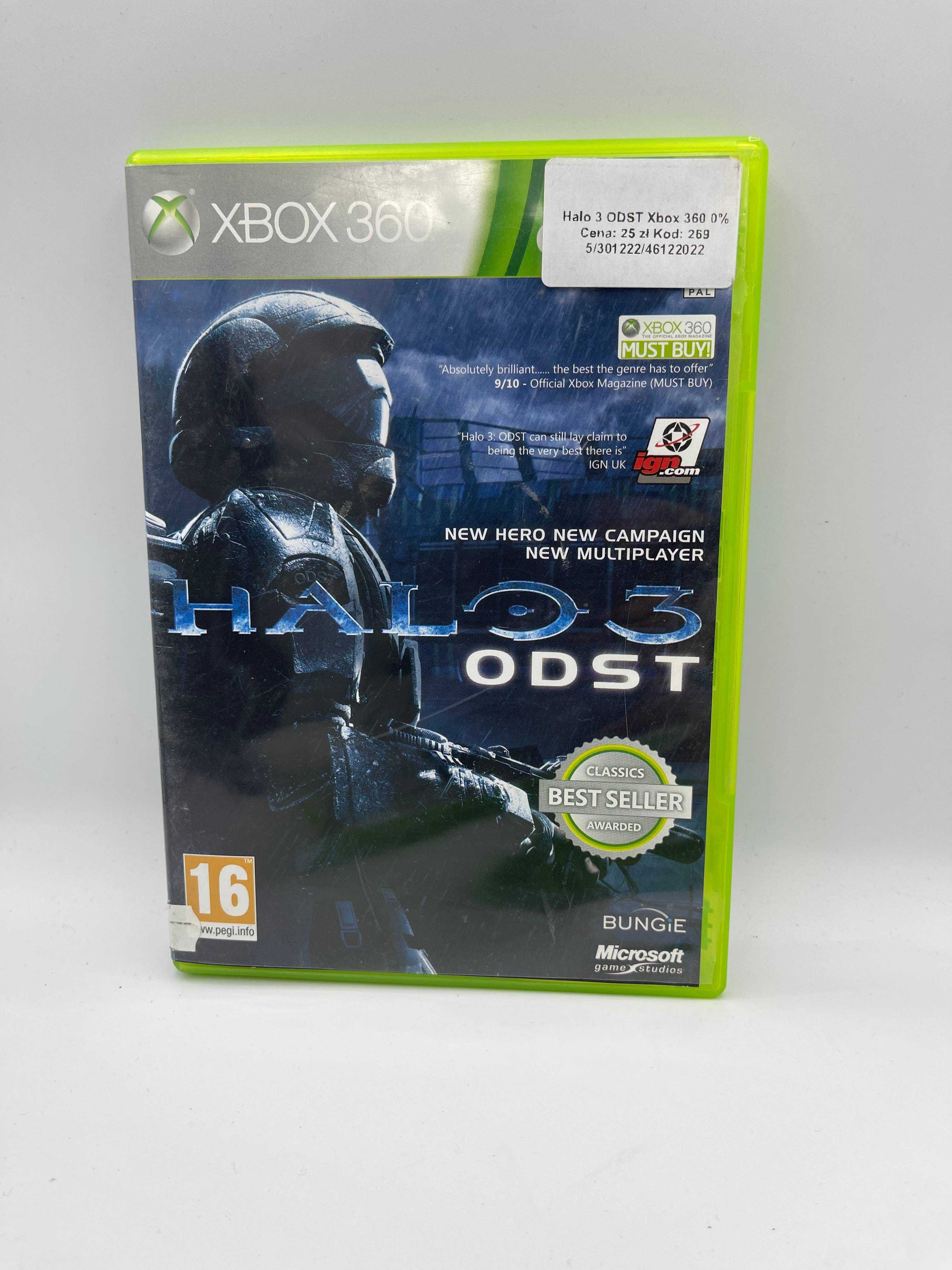 Halo 3 ODST Xbox 360