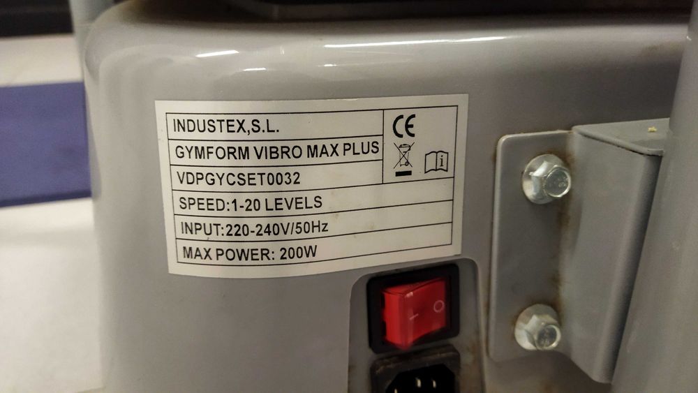 Plataforma vibratória