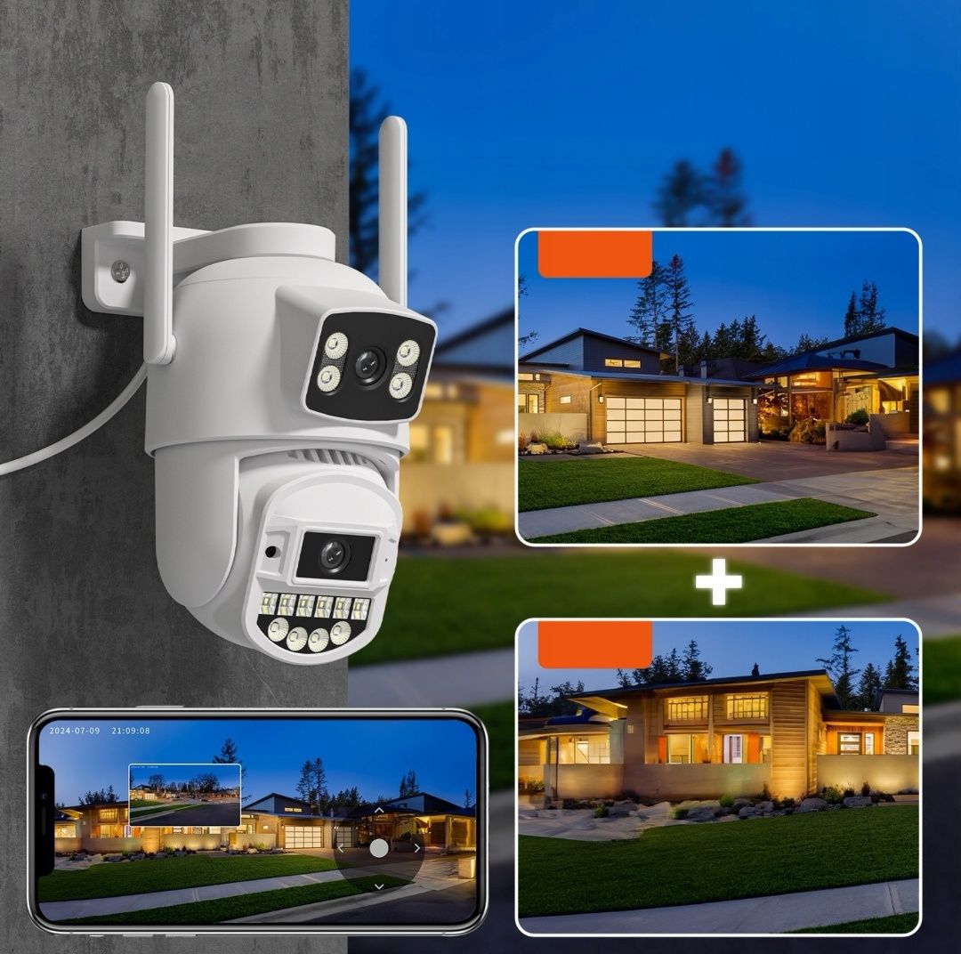 Kamera Reobiux 6 MP PTZ Wi-Fi do Monitoringu