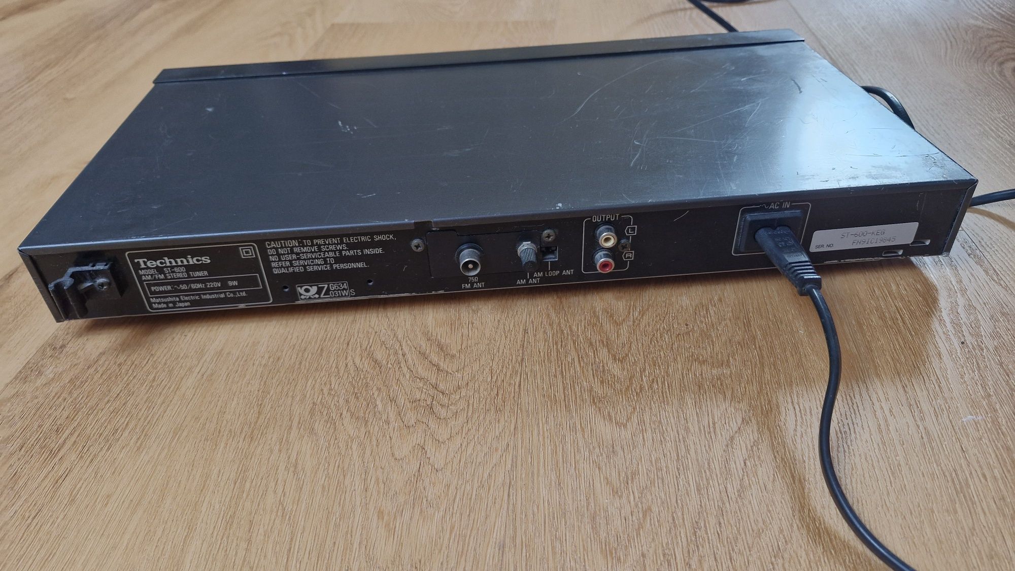 Tuner Technics segment wieży ST-600