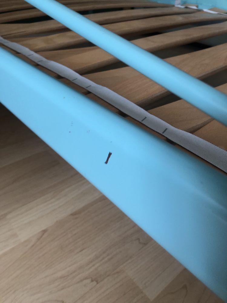 Łóżko dla dziecka ikea Minnen łóżeczko plus dno i materac