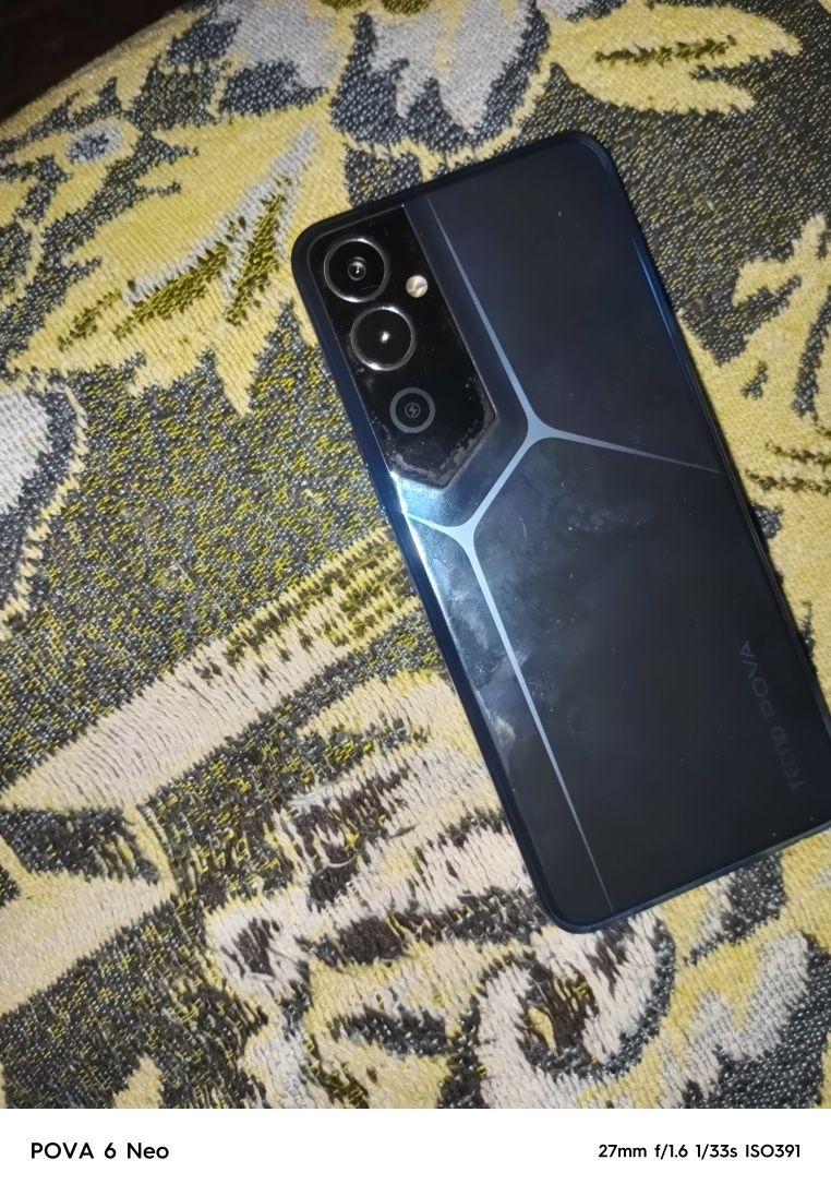 Смартфон Tecno pova neo2, телефону 2 роки, працює добре ,батарея 7000