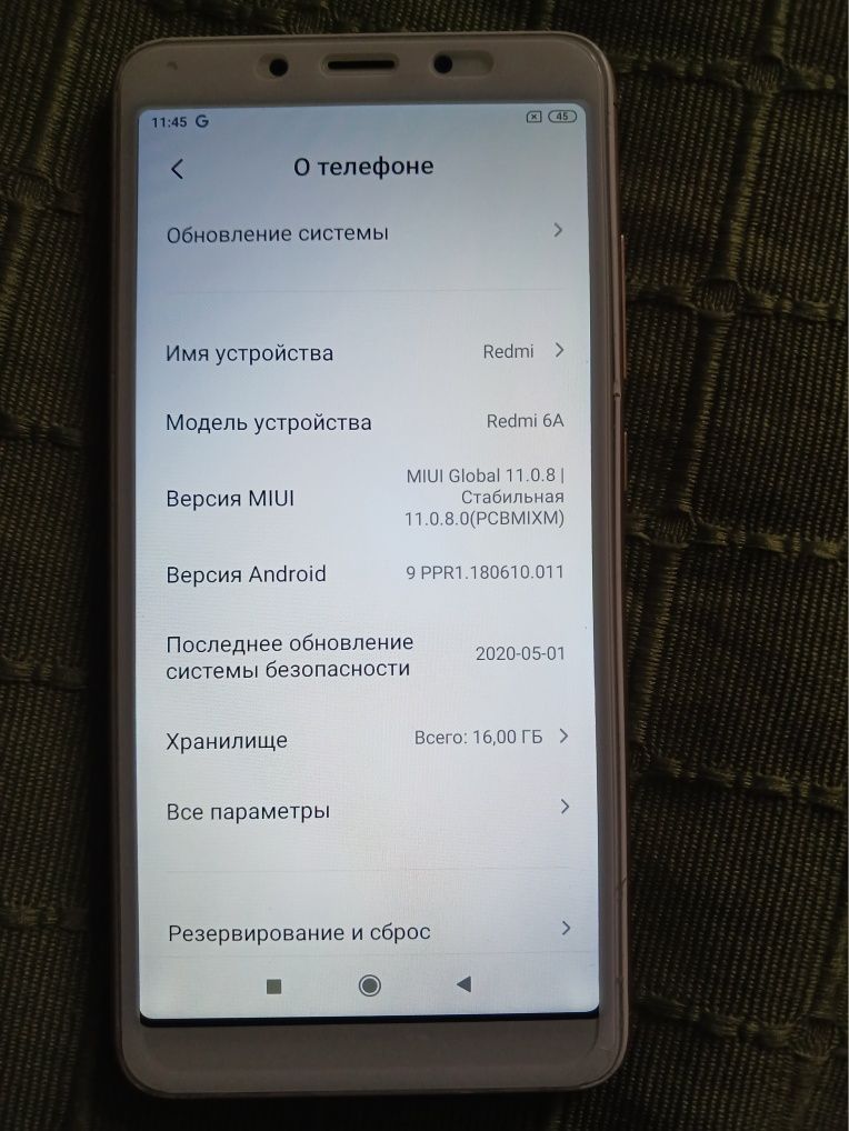 Продам телефон Redmi 6a