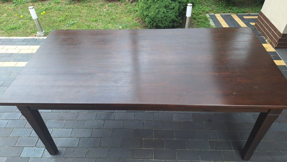 Stół do jadalni Ikea lite drewno