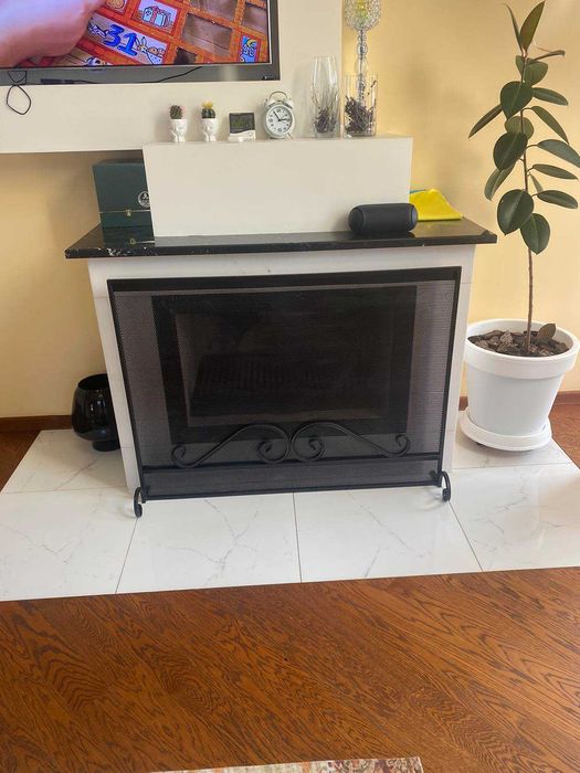 Каминный экран, каминный набор