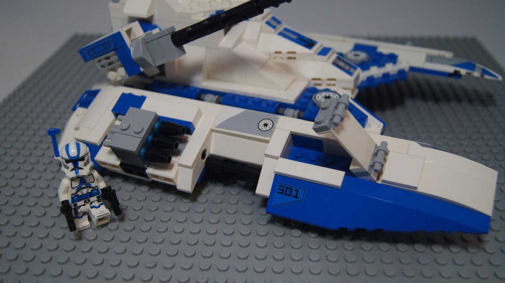 Lego Star Wars TX-130 Fighter Tank 501 legion custom 7679 figurki kg