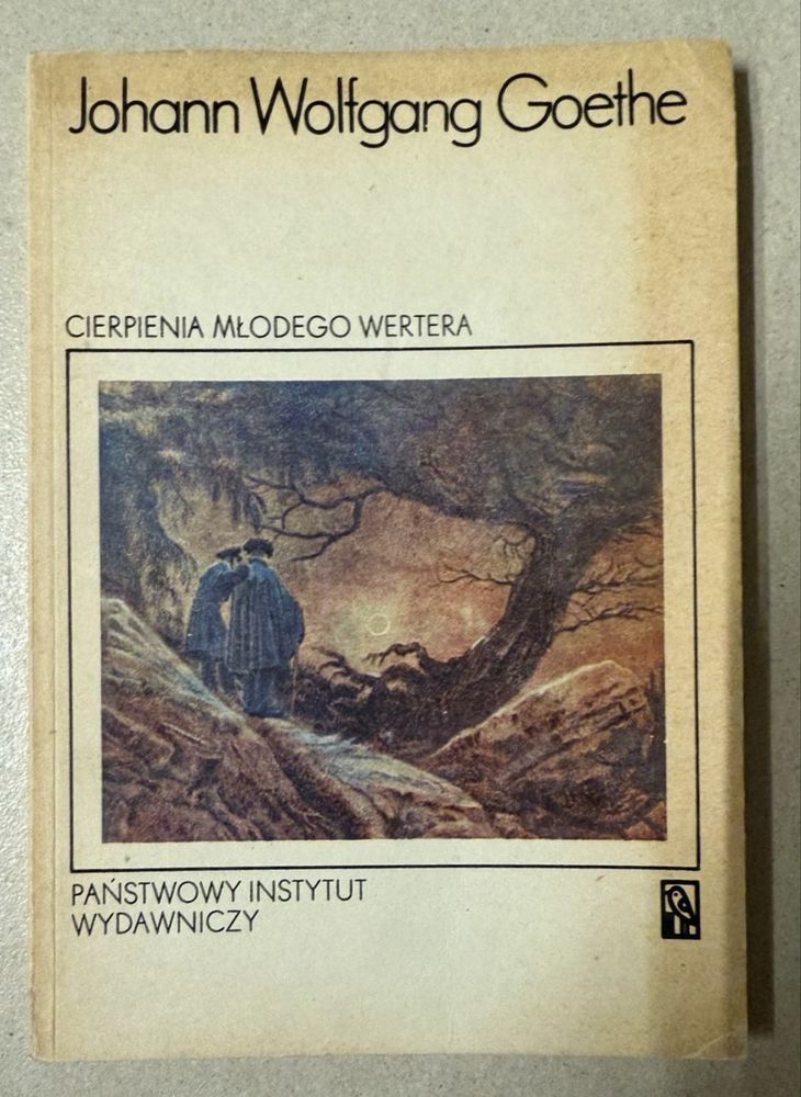 Książka „Cierpienia młodego Wertera” - Johann Wolfgang von Goethe
