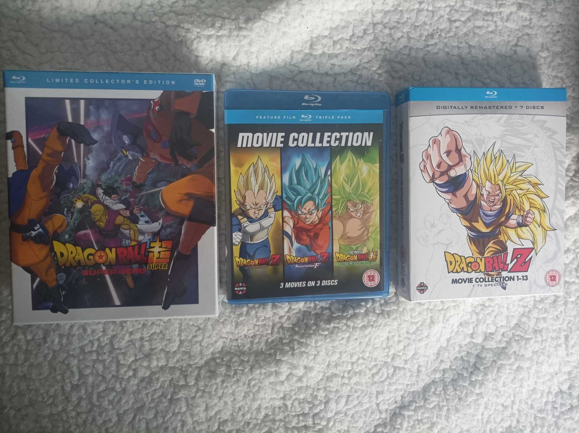 Dragon Ball Blue Ray Coleção todos os filmes