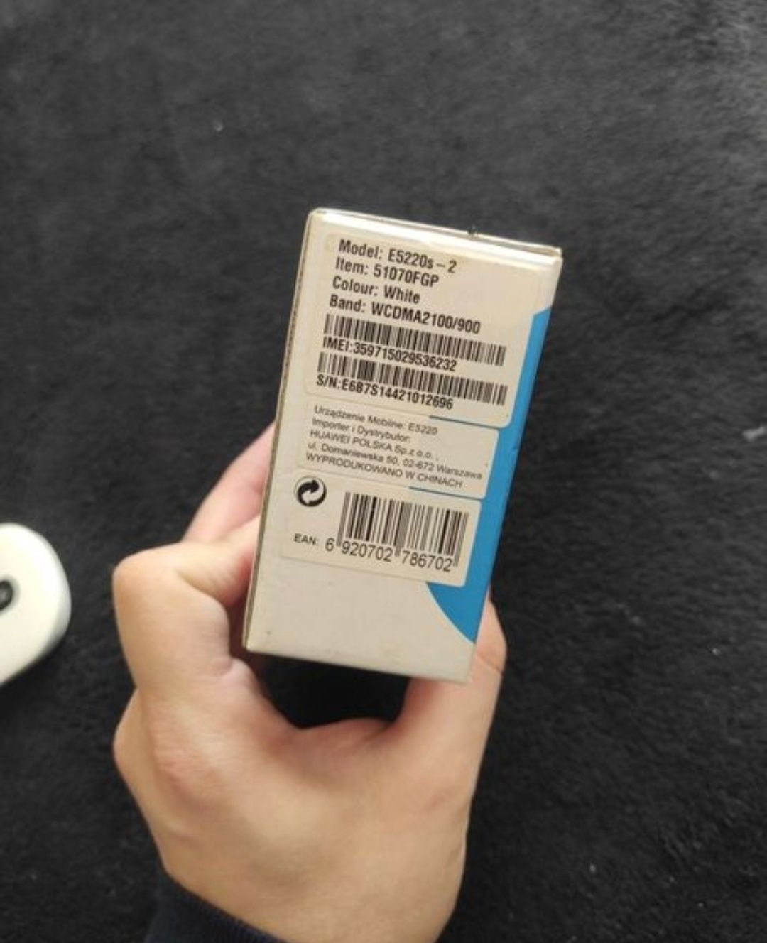 Modem router wifi Huawei E5220s-2 3G kieszonkowy podręczny jak nowy