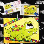 Babaloo Art Puzzle KROKODYL, 24 el.
