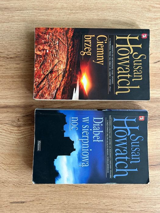 "Ciemny brzeg"; "Diabeł w sierpniową noc"- Susan Howatch