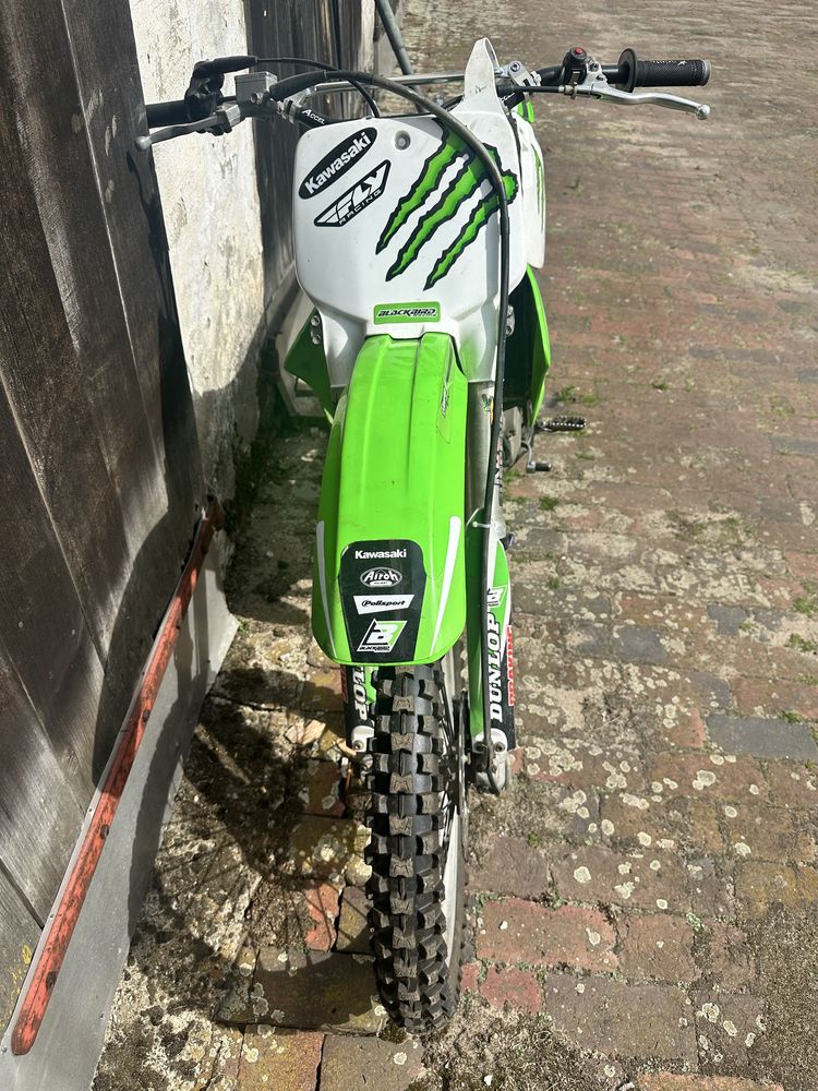 Kawasaki kx125 .