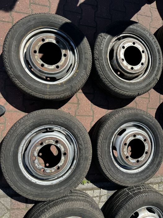 Koła letnie Mercedes Sprinter VW LT bliźniaki + 195/70R15C Continental