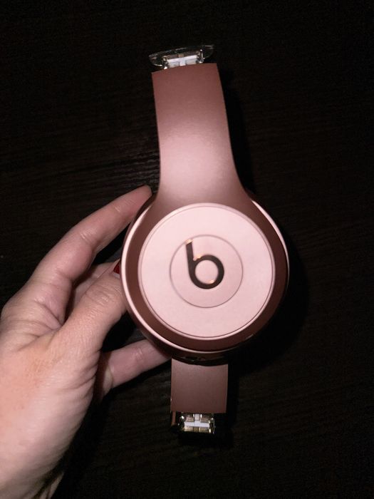 Навушники Beats Solo3 Rose Gold Розовое ЗОЛОТО
