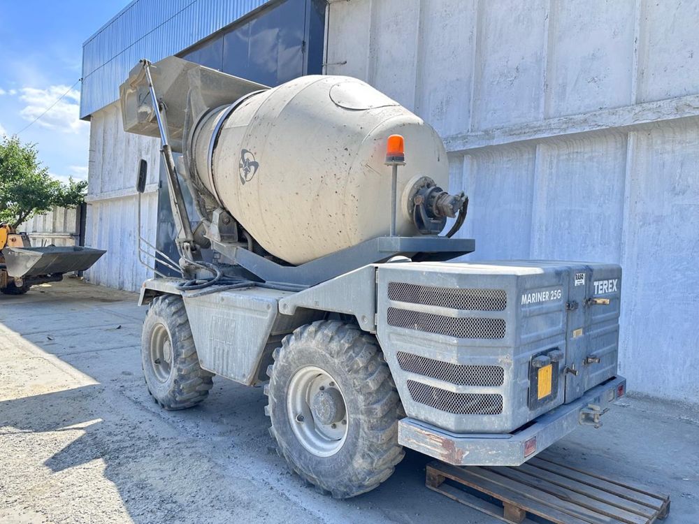 Terex Mariner Міксер самохідний, бетонозмішувач, миксер, бетономешалка