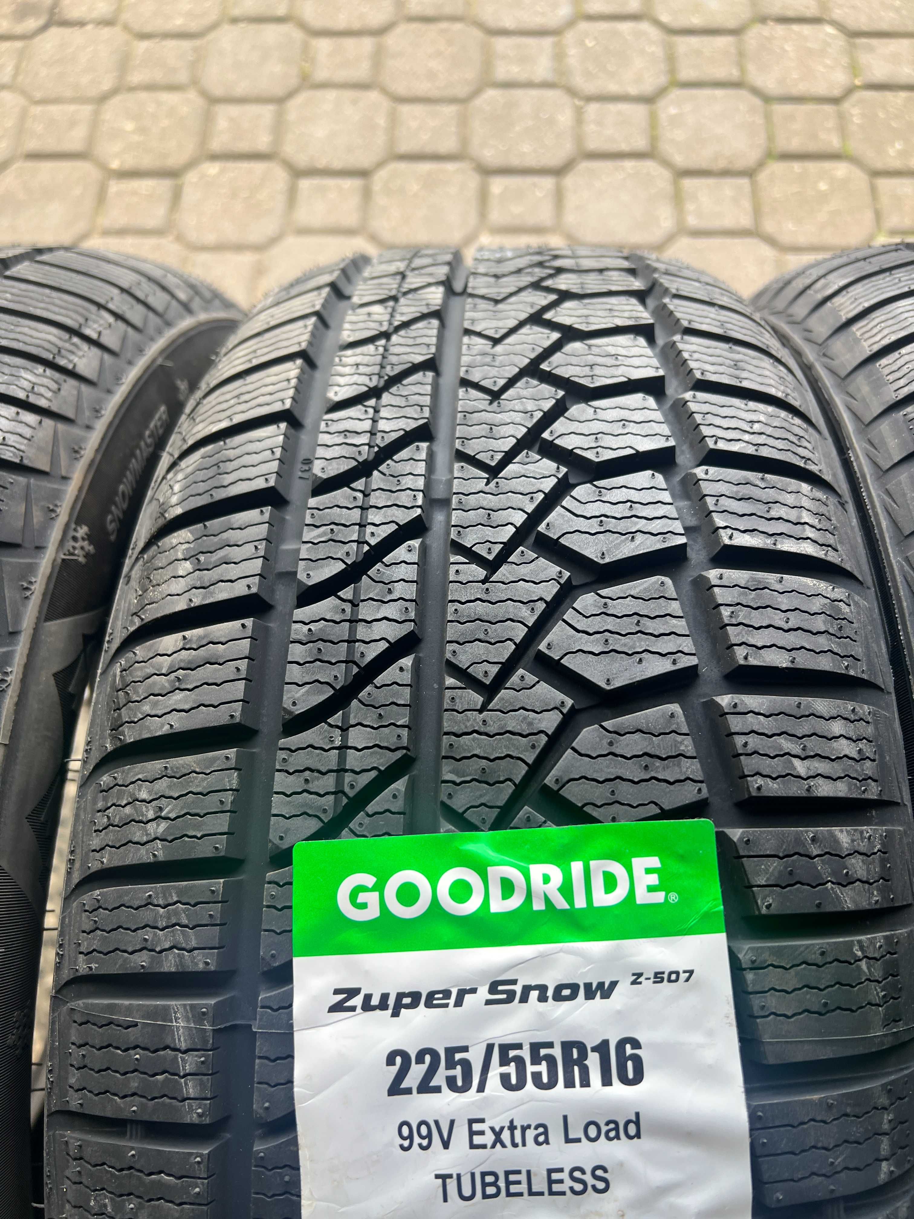 225/55r16 goodride nowe opony zimowe 2025r montaz w cenie