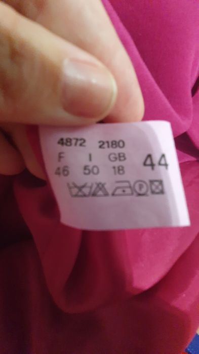 Шёлковое платье на подкладке Betty Barkley 18p