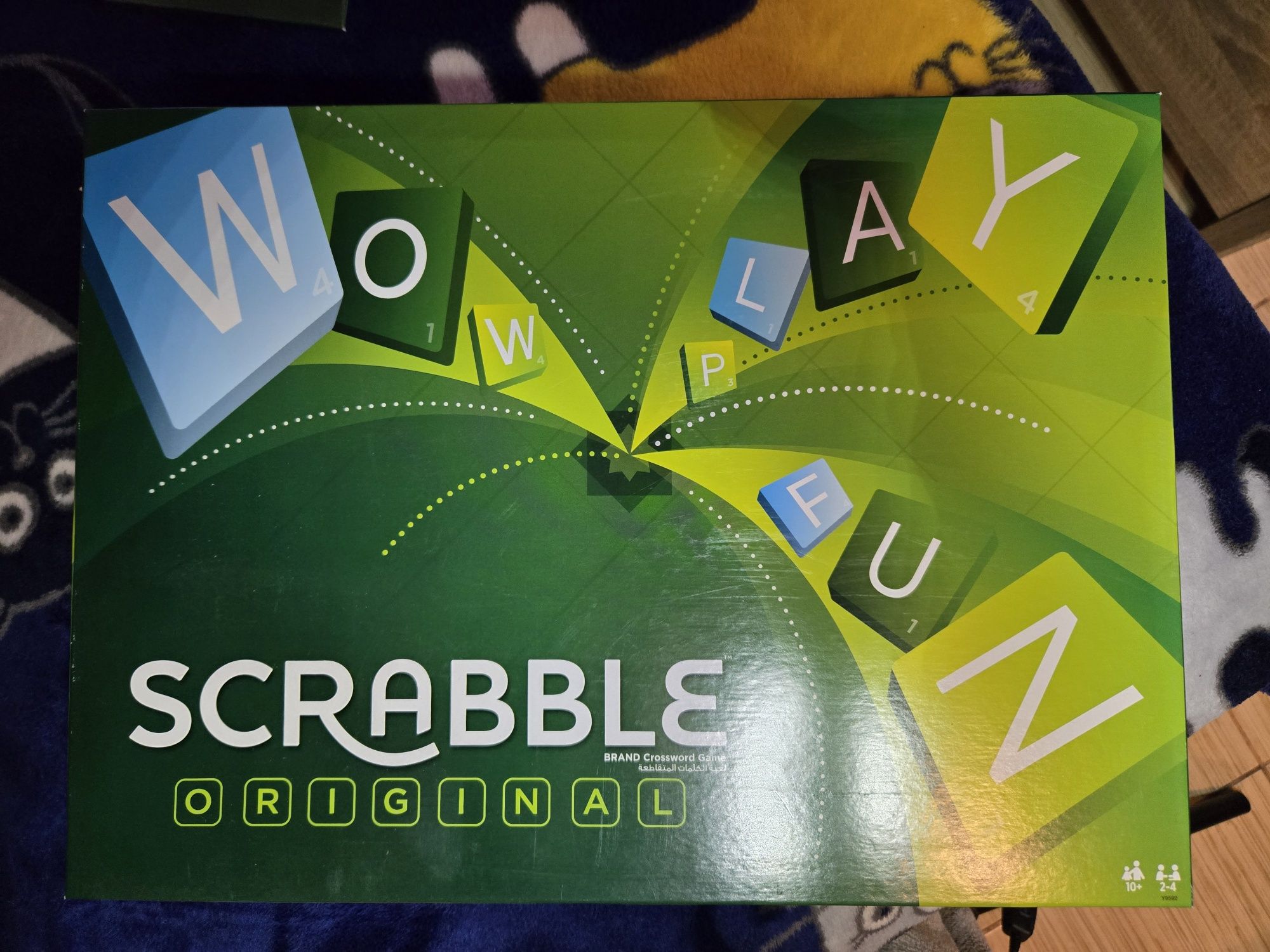 Гра Scrabble англійською мовою