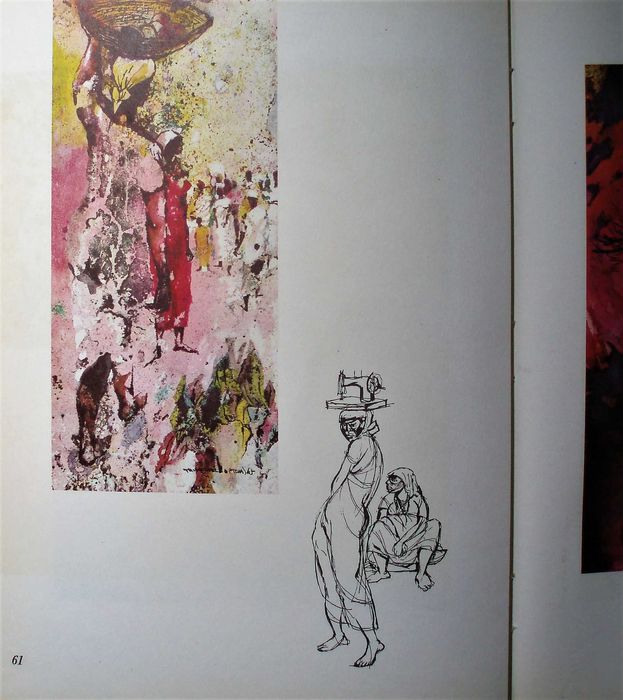 Livro com 75 ilustrações de Thomaz de Mello - " Feitiço "