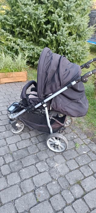 Wózek 2 w 1, gondola spacerówka, parasol, śpiwór ,folia, dużo dodatków