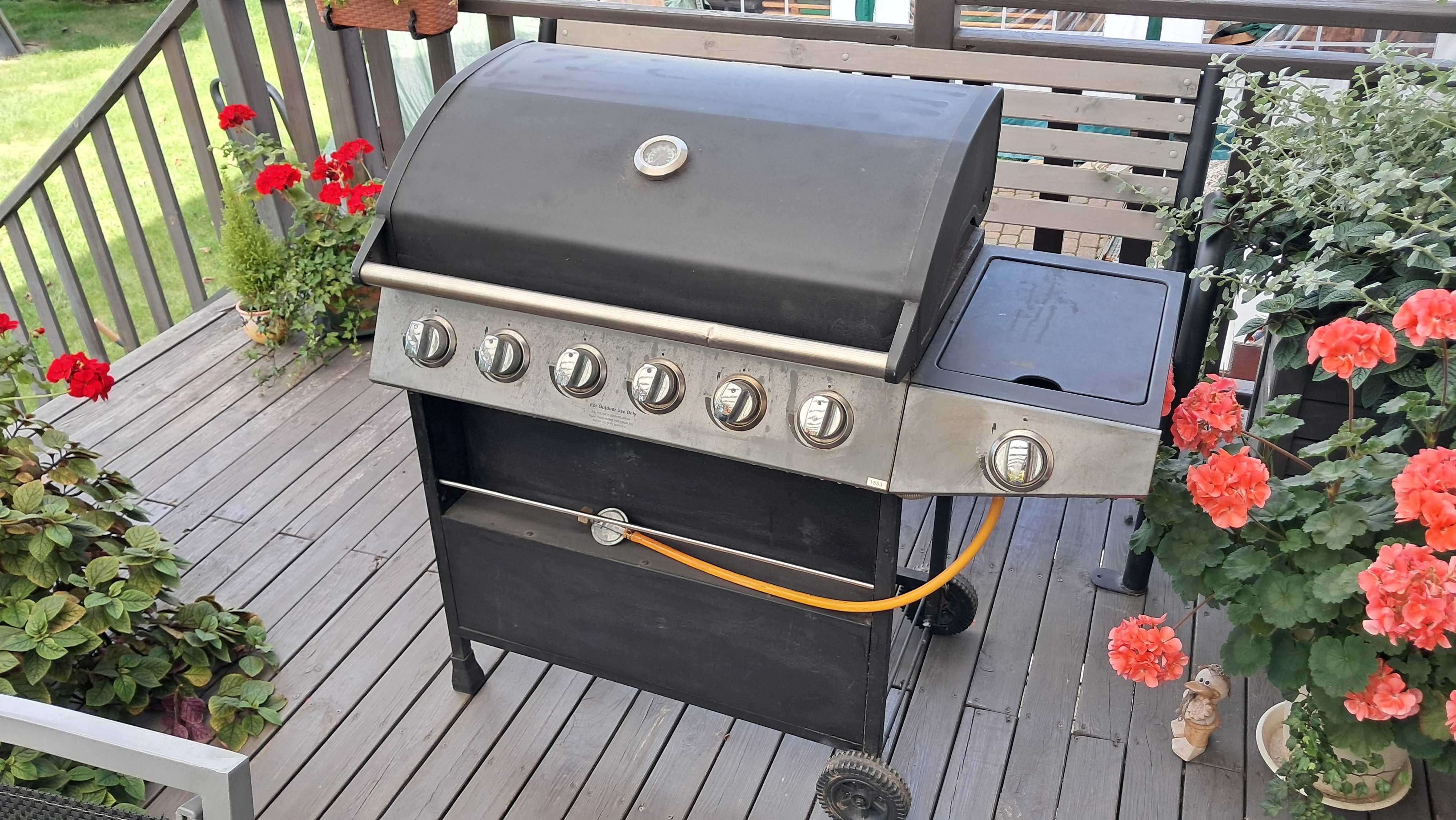Grill gazowy 6 palnikow+jeden