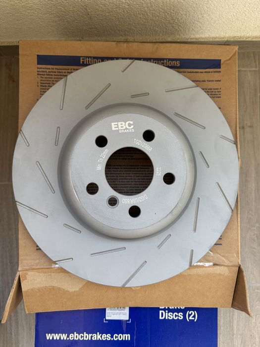 Гальмівні диски EBC USR2066R (BMW g20, g30 зад 345mm)