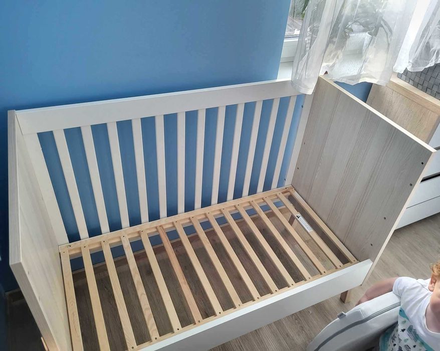 Łóżeczko dziecięce VOX 60x120 z materacem i akcesoriami