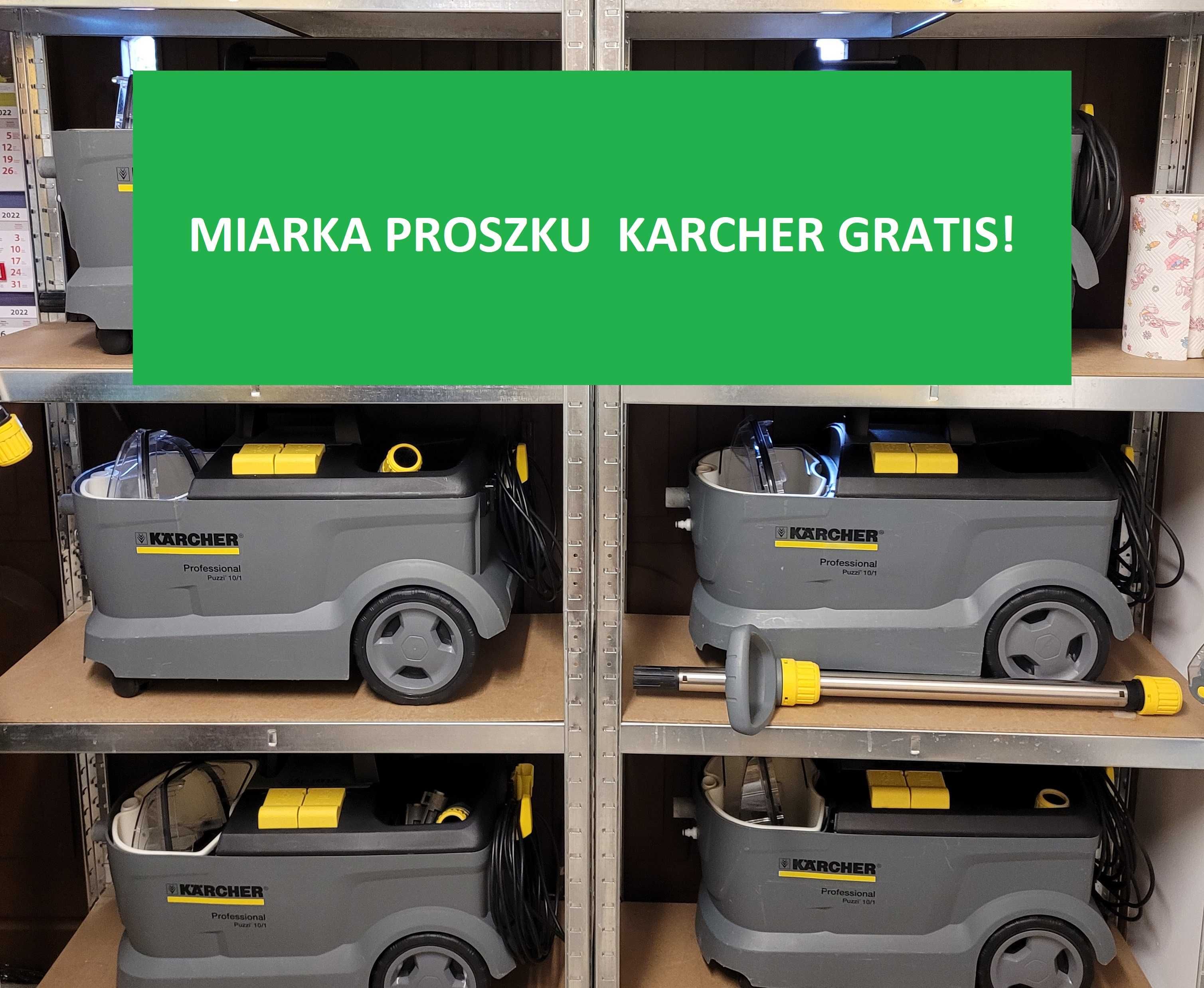 Wypożyczenie odkurzacza piorącego Karcher Puzzi 10/1 wraz z chemią