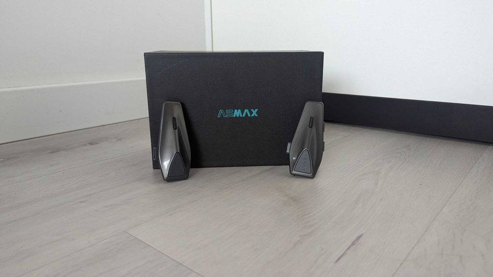 Мото гарнітура для шолома ASMAX S1 - інтерком до 8 райдерів Bluetooth