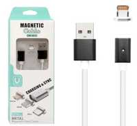 Магнитный кабель для зарядки Айфонов Magnetic DM-M12 micro. USBiphone