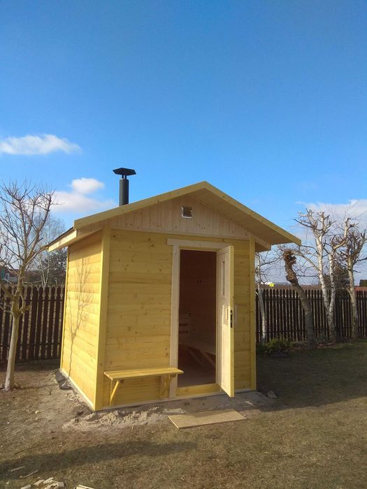 Sauna A2Domki sauna 230 cm x 210 cm