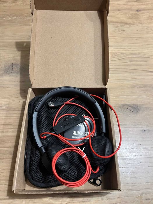 Słuchawki z mikrofonem do rozmów Poly Blackwire 3325, BW3325 USB-A