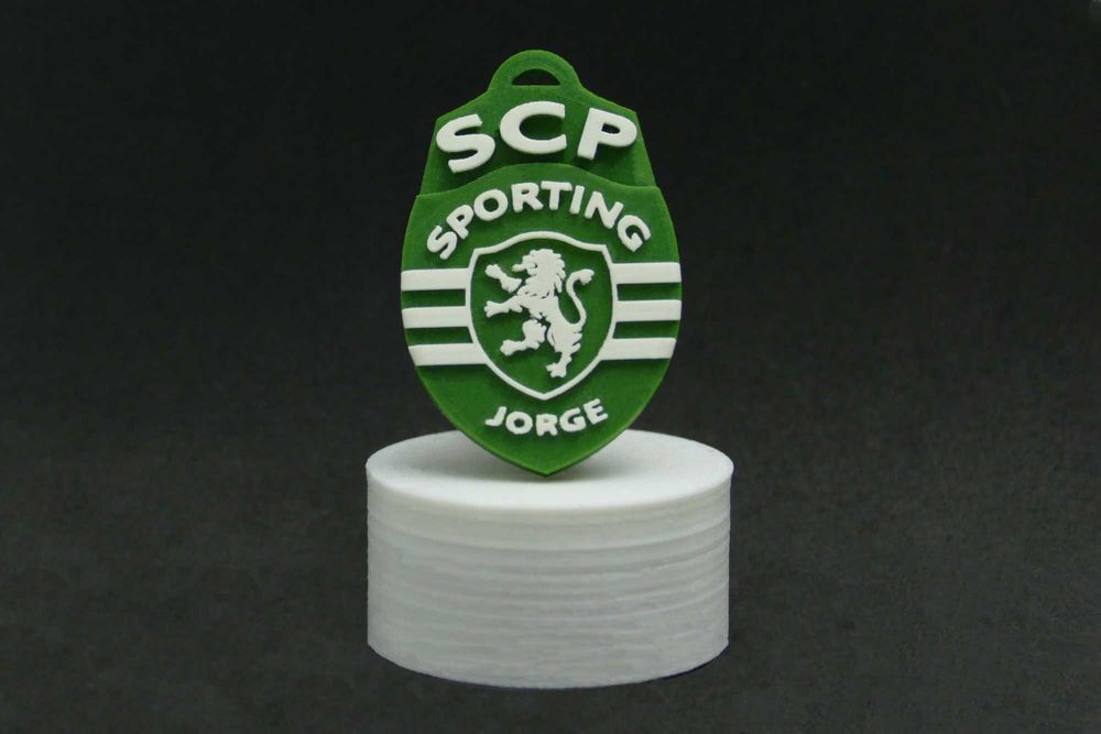 Porta Chaves Sporting Personalizado Com Nome