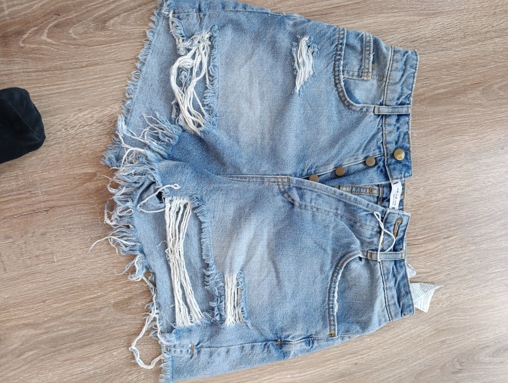 Szorty damskie jeans Zara 38