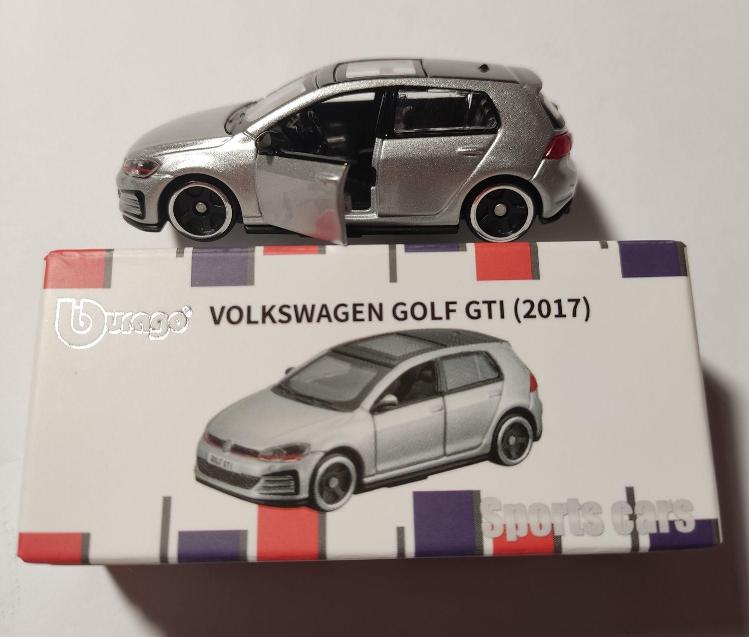 Коллекционная модель Volkswagen golf GTI bburago,Фольксваген гольф гти